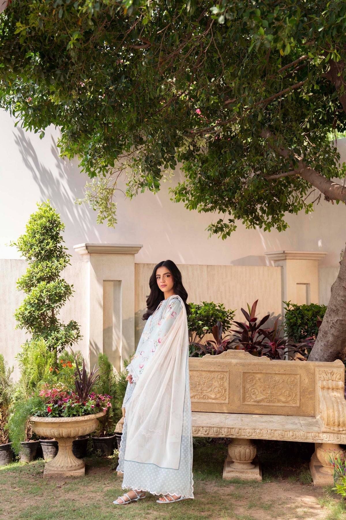 Sable Vogue | Lila Lawn 25 | SAL-09-25 - Pakistani Designer Dress - by Sable Vogue | Type: Ladies Clothes - 100% Original at Saira Sultan
