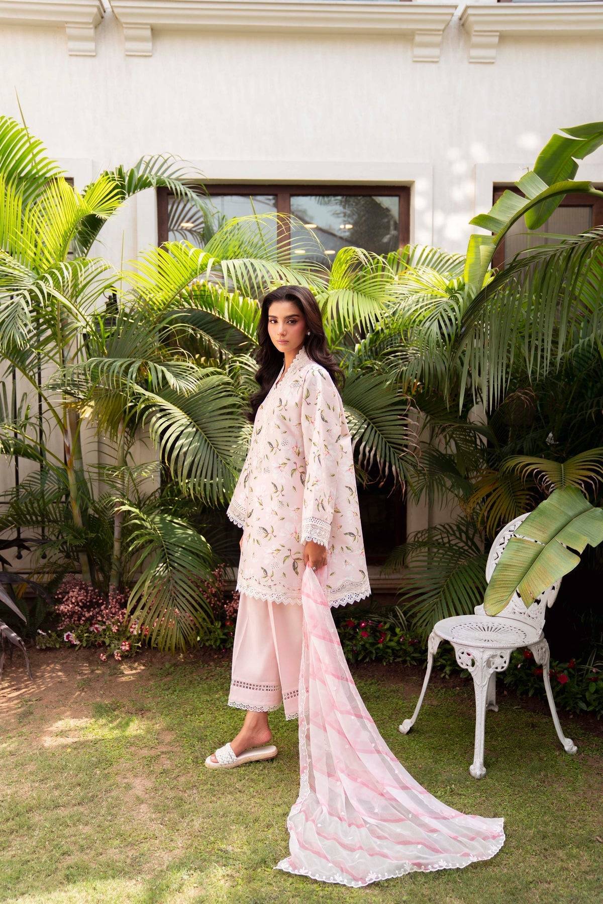 Sable Vogue | Lila Lawn 25 | SAL-10-25 - Pakistani Designer Dress - by Sable Vogue | Type: Ladies Clothes - 100% Original at Saira Sultan