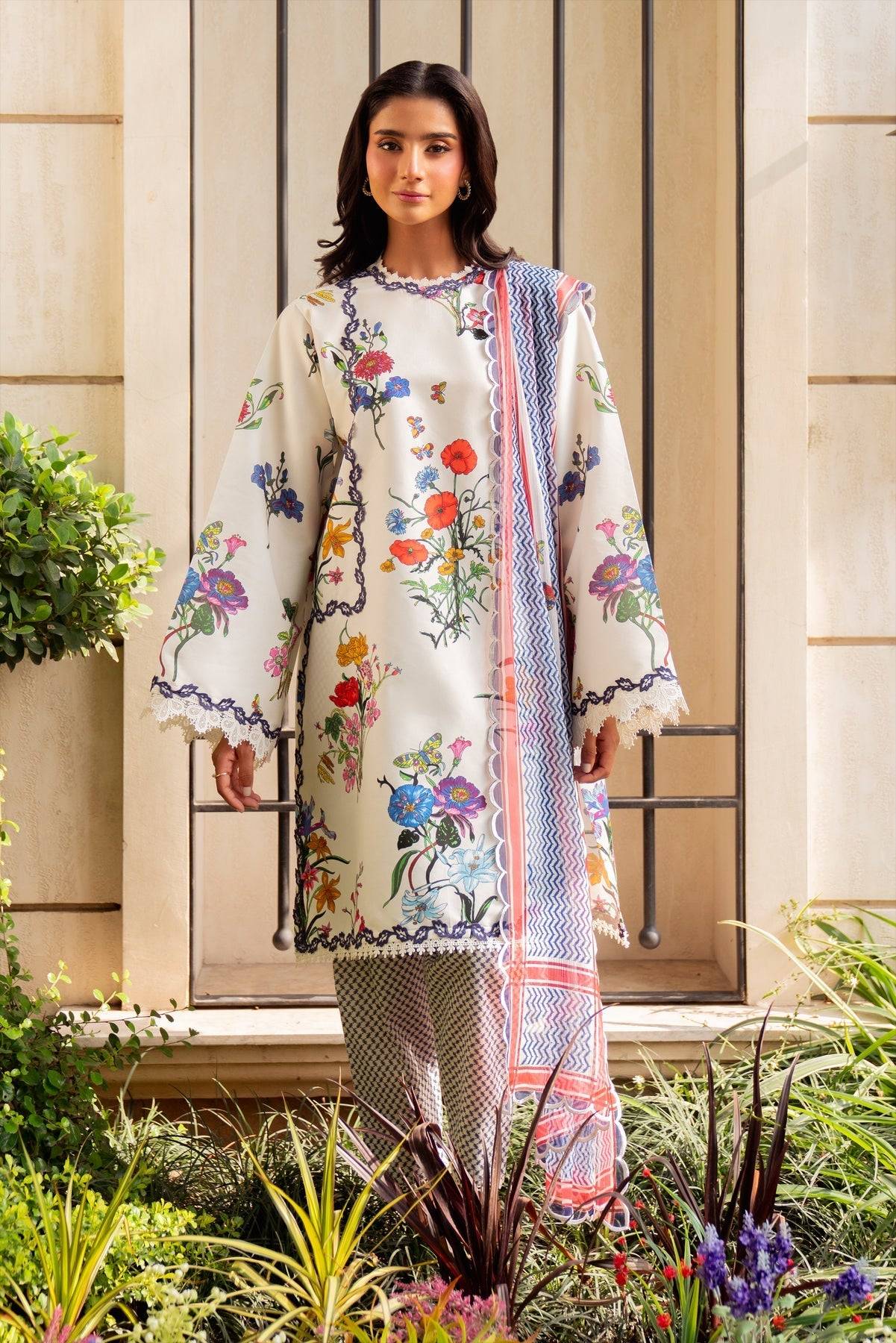 Sable Vogue | Lila Lawn 25 | SAL-11-25 - Pakistani Designer Dress - by Sable Vogue | Type: Ladies Clothes - 100% Original at Saira Sultan