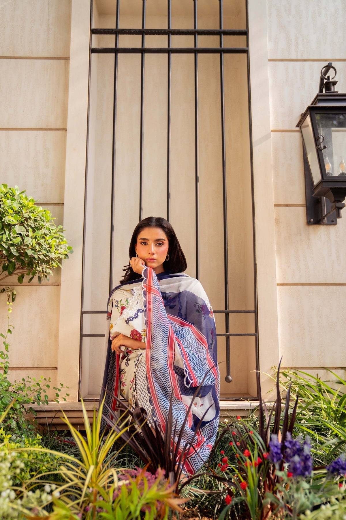Sable Vogue | Lila Lawn 25 | SAL-11-25 - Pakistani Designer Dress - by Sable Vogue | Type: Ladies Clothes - 100% Original at Saira Sultan
