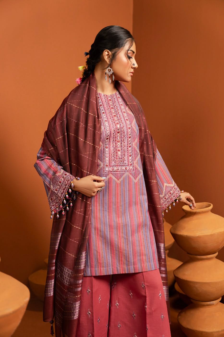 Al Karam | Susi Collection | SC-02-25 M Plum Susi