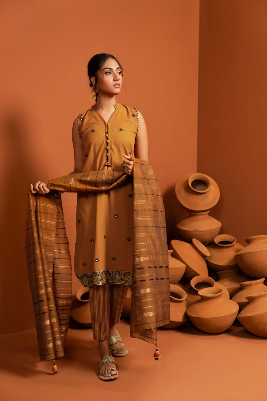 Al Karam | Susi Collection | SC-04-25 XS Brown Cambric