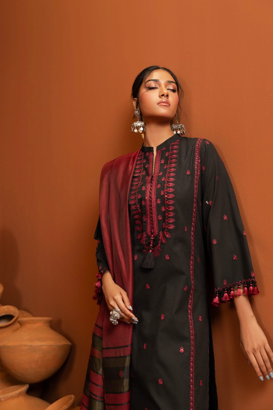 Al Karam | Susi Collection | SC-06-25 L Black Cambric