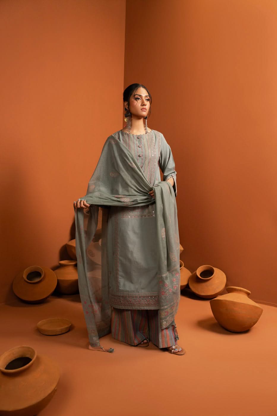 Al Karam | Susi Collection | SC-07-25 XS Gray Cambric