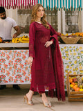 Mahnur | Mahrukh Eid Edit 24 | SCARLET DREAM - Pakistani Designer Dress - by Mahnur | Type: Luxury - 100% Original at Saira Sultan