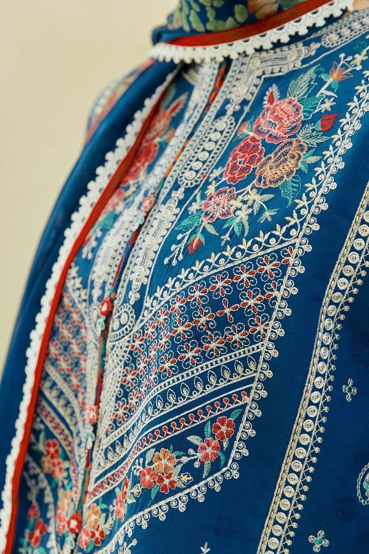 Zara Shahjahan | Coco Lawn Eid Edit 24 | SEHER-D1 - Pakistani Designer Dress - by Zara Shahjahan | Type: Luxury - 100% Original at Saira Sultan