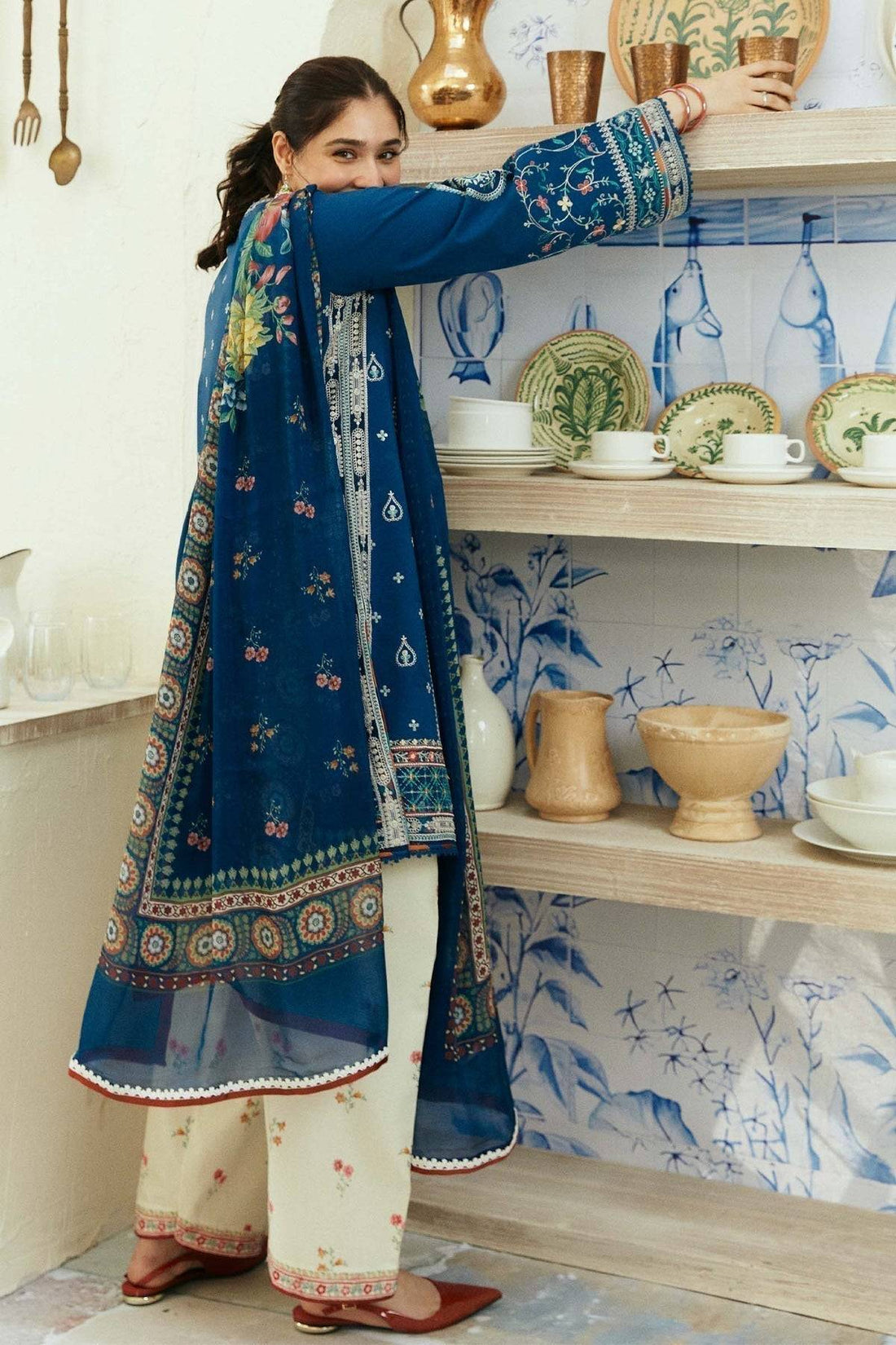 Zara Shahjahan | Coco Lawn Eid Edit 24 | SEHER-D1 - Pakistani Designer Dress - by Zara Shahjahan | Type: Luxury - 100% Original at Saira Sultan