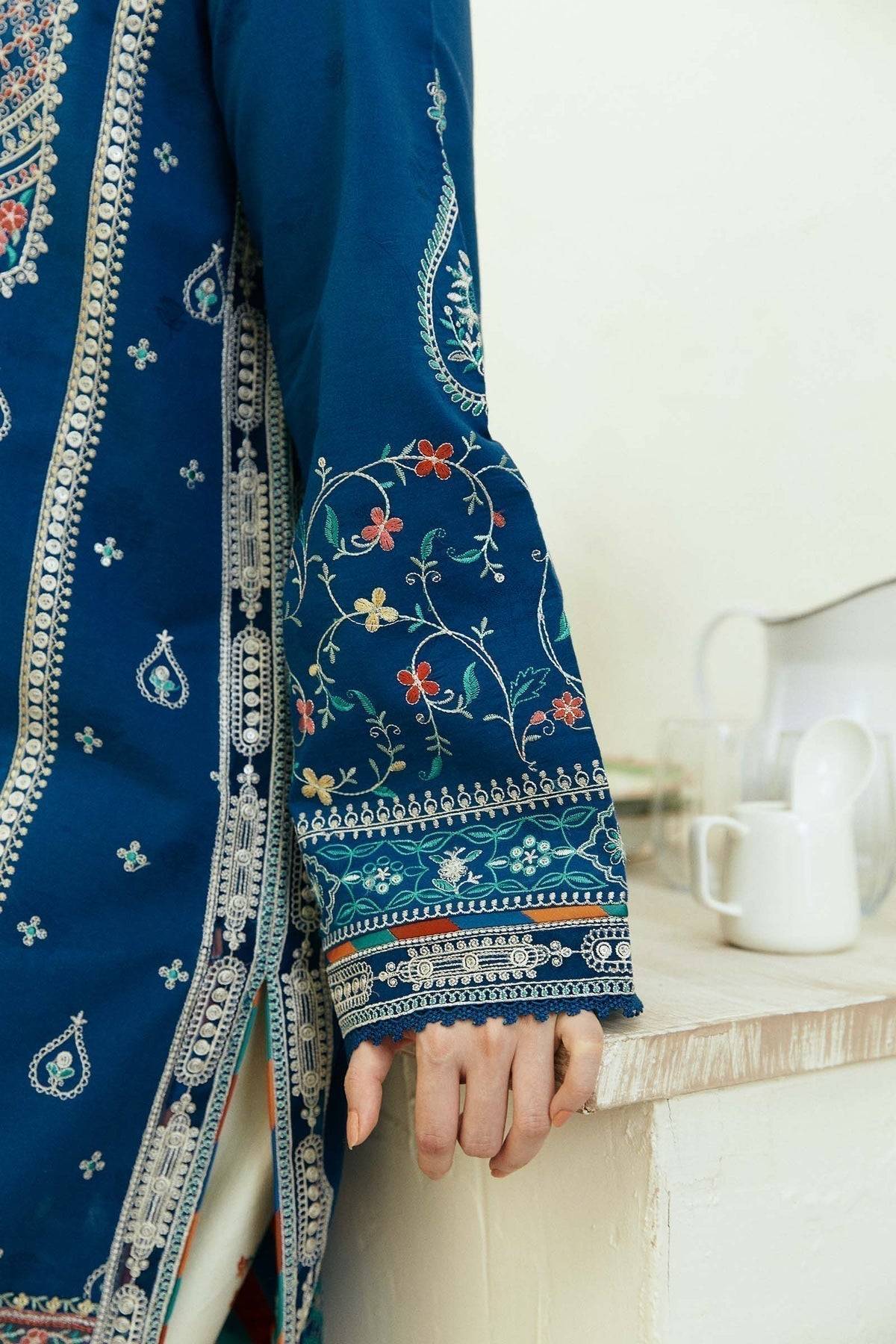 Zara Shahjahan | Coco Lawn Eid Edit 24 | SEHER-D1 - Pakistani Designer Dress - by Zara Shahjahan | Type: Luxury - 100% Original at Saira Sultan
