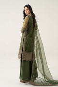 Maria B | Formal Wears | SF-EF23-08R1 M Olive Green Organza
