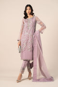 Maria B | Formal Wears | SF-EF25-15 XL Lilac Organza