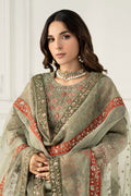 Maria B | Formal Wears | SF-EF25-28 M Sage Organza