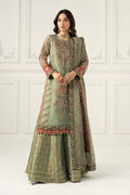 Maria B | Formal Wears | SF-EF25-28 XS Sage Organza