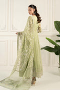 Maria B | Formal Wears | SF-EF25-44 M Mint Green Organza