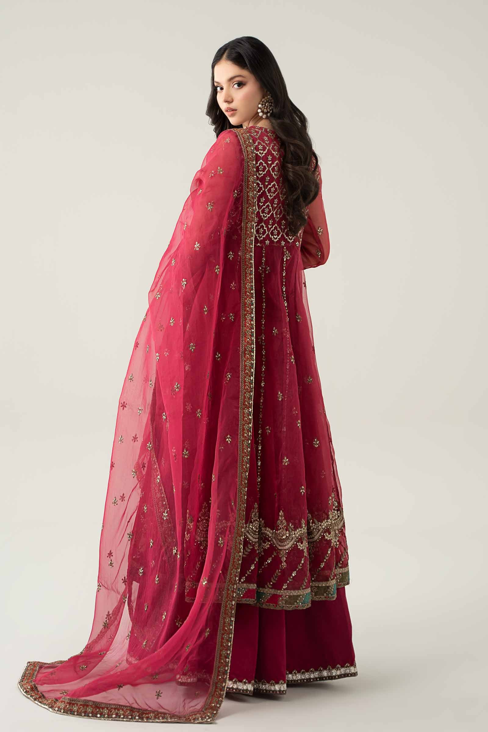 Maria B | Formal Wears | SF-EF23-16R1 S Off White Organza
