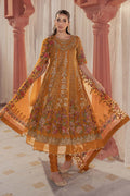 Maria B | Formal Wears | SF-EF25-42 L Mustard Organza