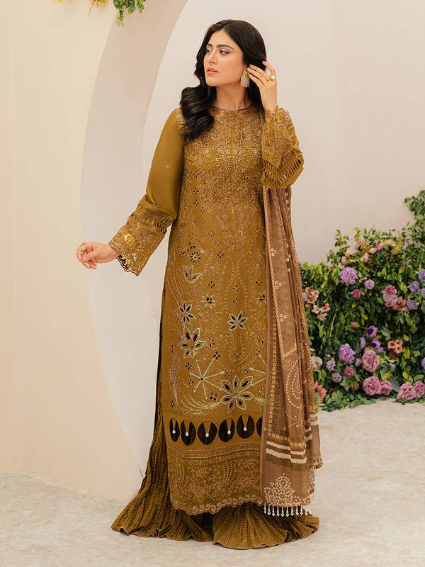 Mahnur | Allenura Luxury Lawn 24 | SIERRA - Pakistani Designer Dress - by Mahnur | Type: Luxury - 100% Original at Saira Sultan