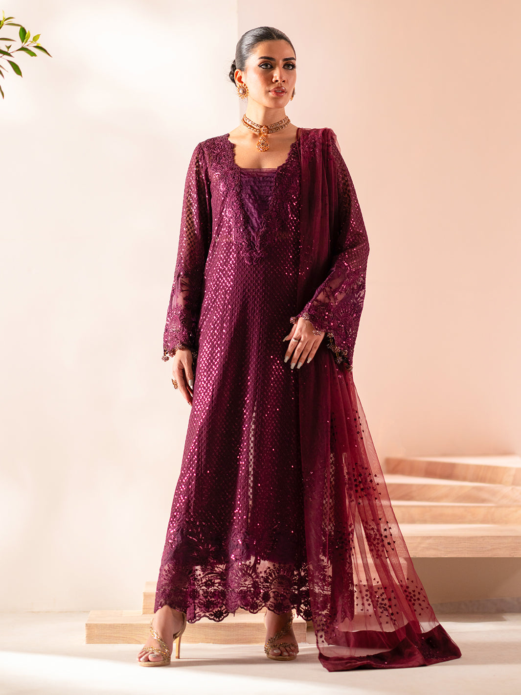 Izel | Stardust Luxury Collection | SLC-015-Elma - Pakistani Designer Dress - by Izel | Type: Ladies Clothes - 100% Original at Saira Sultan