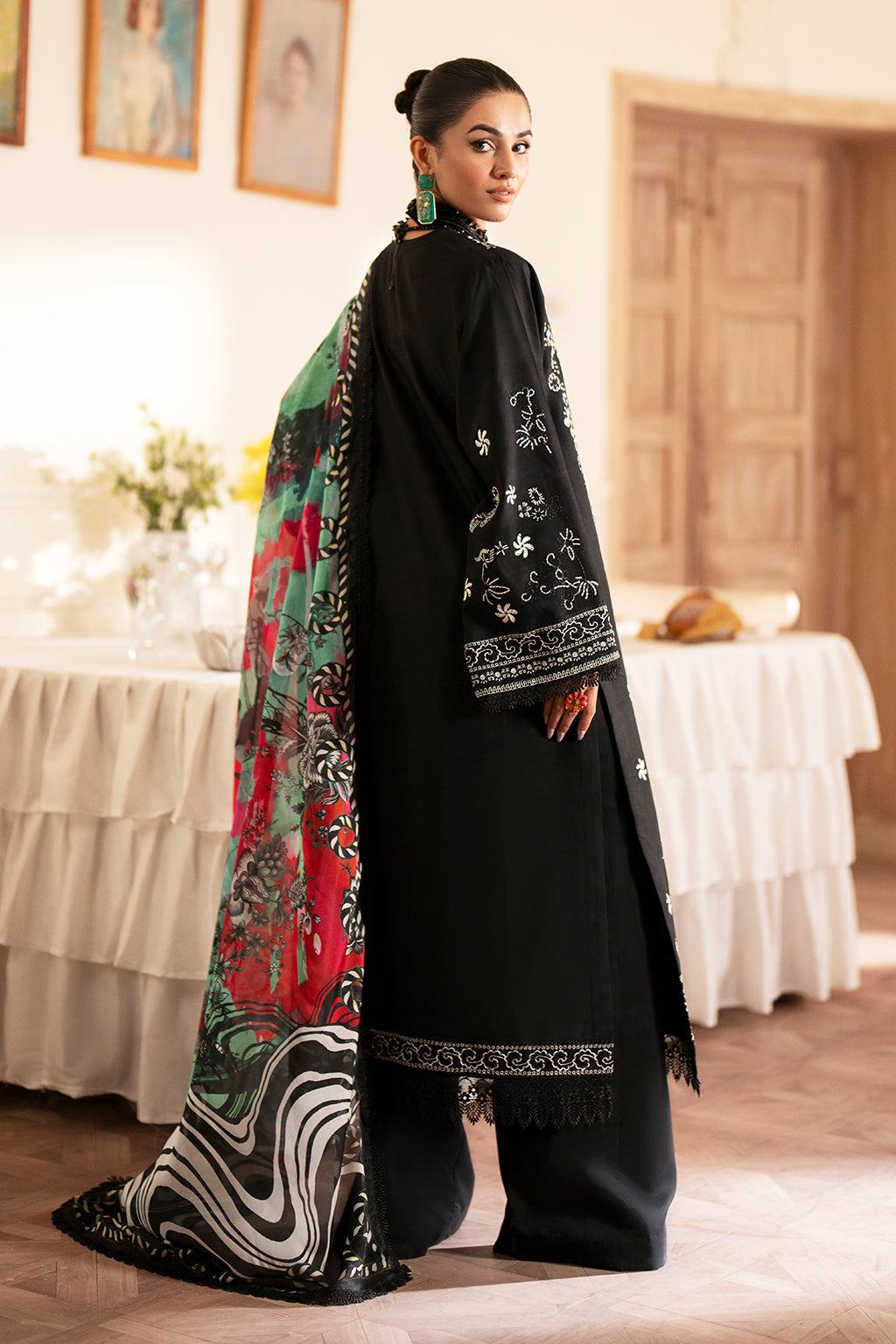 Saad Shaikh | Lumiere Winter |  D-06 Seina - Pakistani Designer Dress - by Saad Shaikh | Type: Ladies Clothes - 100% Original at Saira Sultan