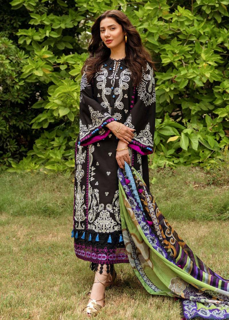 Sadaf Fawad Khan | Lawn 24 | Helen (A) - Pakistani Designer Dress - by Sadaf Fawad Khan | Type: Luxury - 100% Original at Saira Sultan