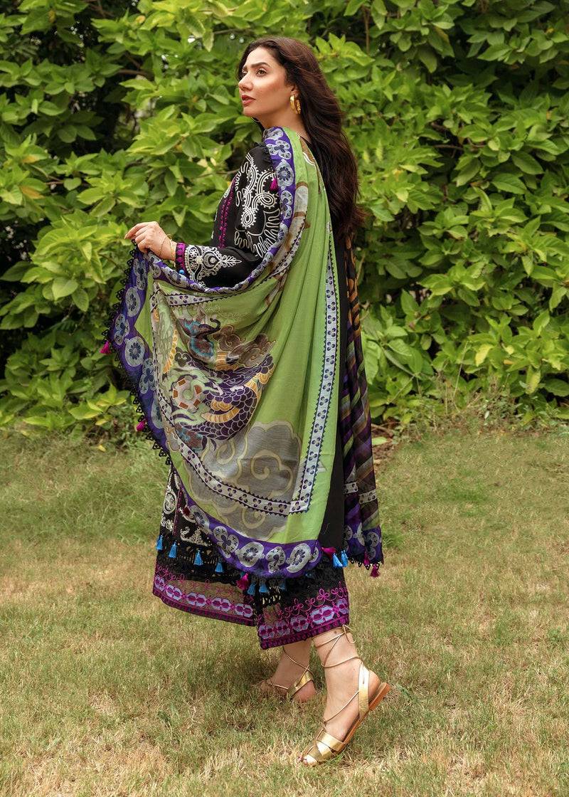 Sadaf Fawad Khan | Lawn 24 | Helen (A) - Pakistani Designer Dress - by Sadaf Fawad Khan | Type: Luxury - 100% Original at Saira Sultan