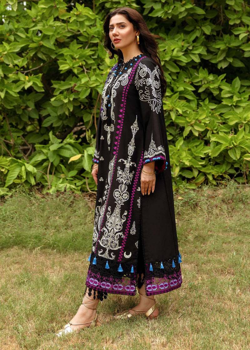 Sadaf Fawad Khan | Lawn 24 | Helen (A) - Pakistani Designer Dress - by Sadaf Fawad Khan | Type: Luxury - 100% Original at Saira Sultan