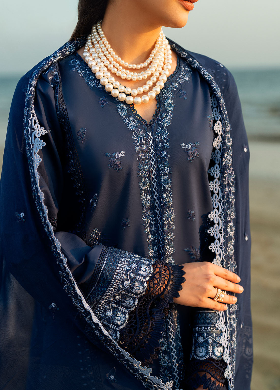 Sahane | Yaariyan Lawn Edit 25 | CT -20008 SEPAL - Yaariyan M Navy Lawn