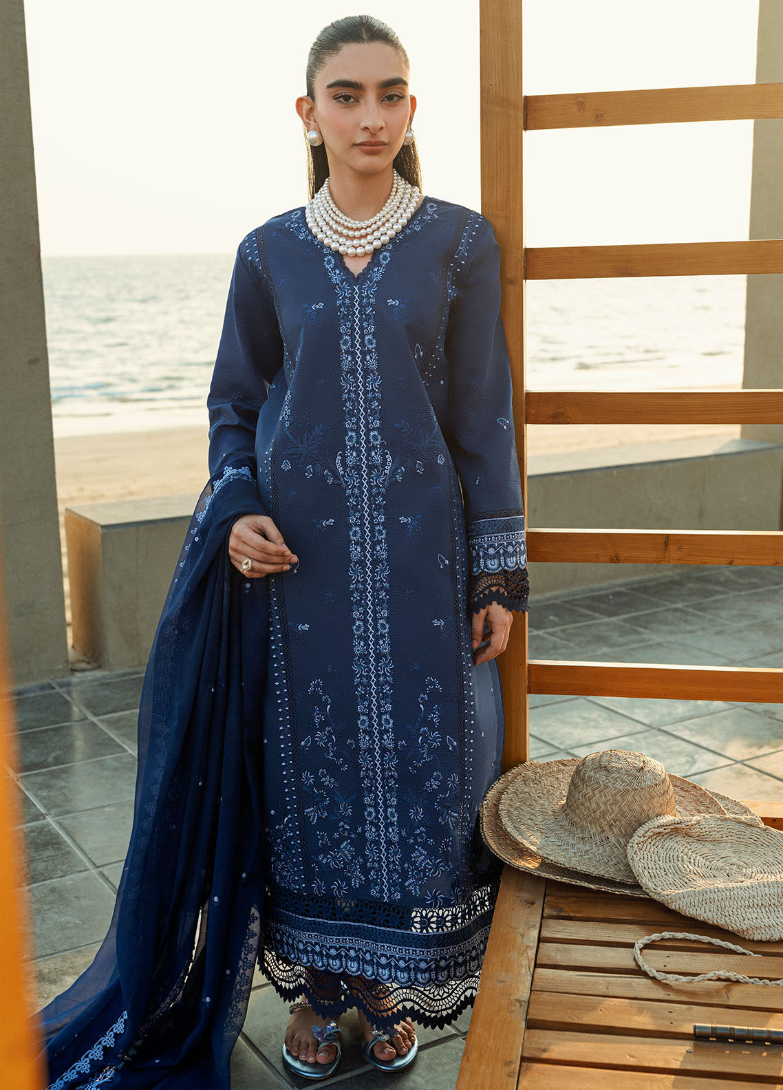 Sahane | Yaariyan Lawn Edit 25 | CT -20008 SEPAL - Yaariyan L Navy Lawn