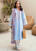 Sahane | Yaariyan Lawn Edit 25 |CT -20003 BELLA - Yaariyan XS Pale Sky Blue Lawn