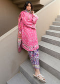 Sahane | Yaariyan Lawn Edit 25 | CT -20001 ZIRA - Yaariyan L Candy Pink Lawn