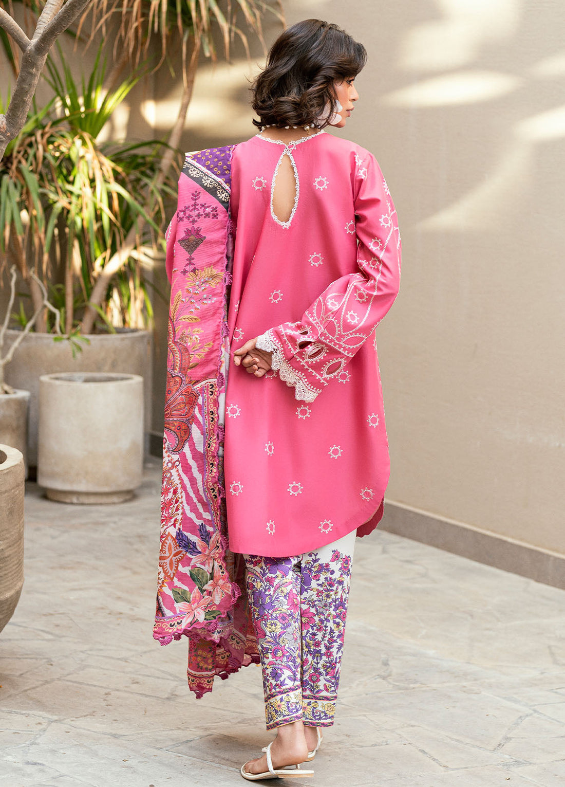 Sahane | Yaariyan Lawn Edit 25 | CT -20001 ZIRA - Yaariyan XS Candy Pink Lawn