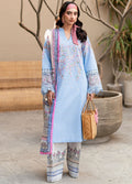 Sahane | Yaariyan Lawn Edit 25 |CT -20003 BELLA - Yaariyan L Pale Sky Blue Lawn