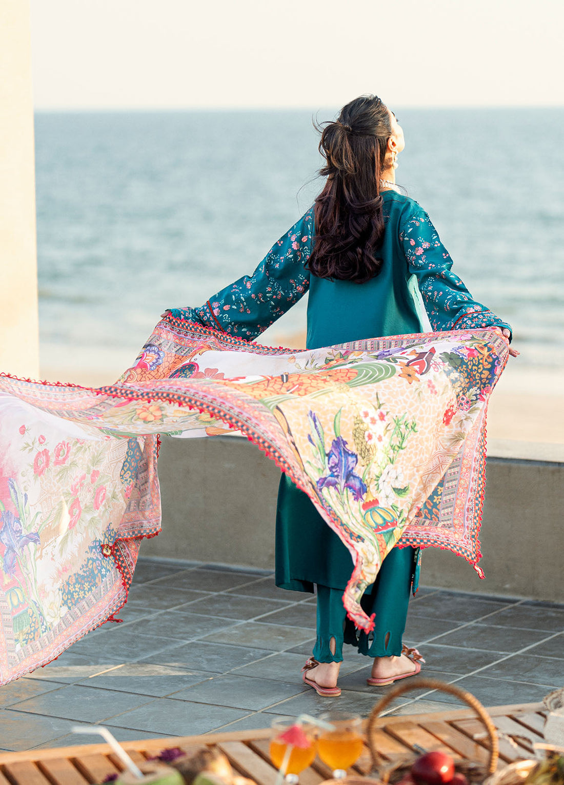 Sahane | Yaariyan Lawn Edit 25 | CT -20007 ORSA - Yaariyan XS Teal Lawn