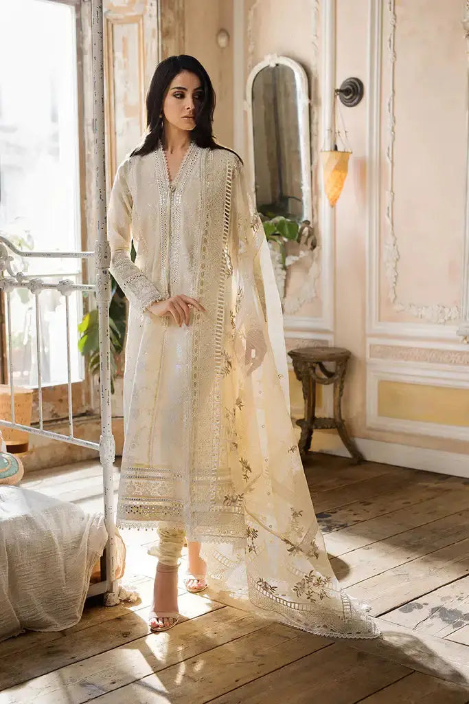 Sobia Nazir | Luxury Lawn 2023 | 11A - Pakistani Designer Dress - by Sobia Nazir | Type: Luxury - 100% Original at Saira Sultan