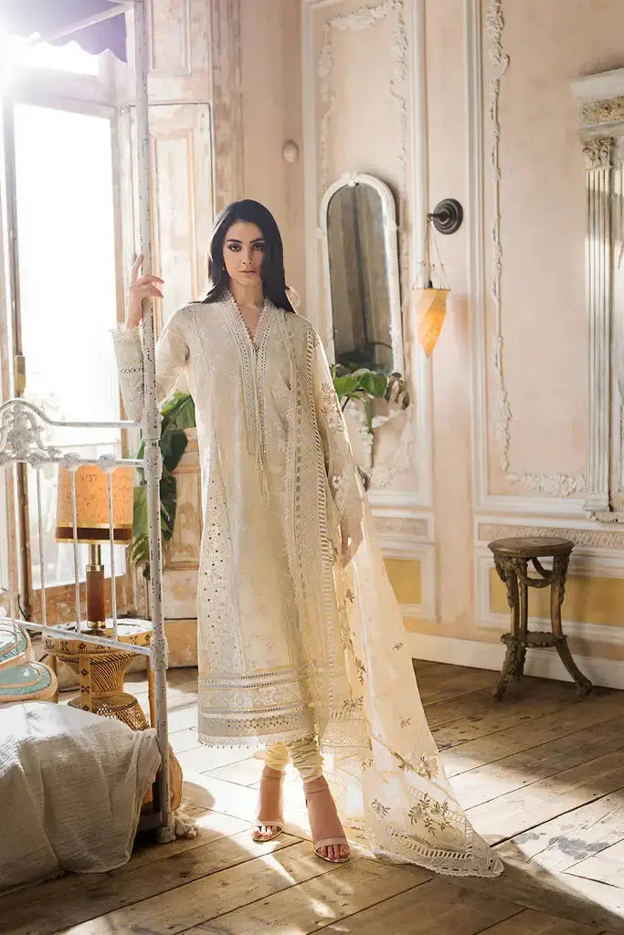 Sobia Nazir | Luxury Lawn 2023 | 11A - Pakistani Designer Dress - by Sobia Nazir | Type: Luxury - 100% Original at Saira Sultan