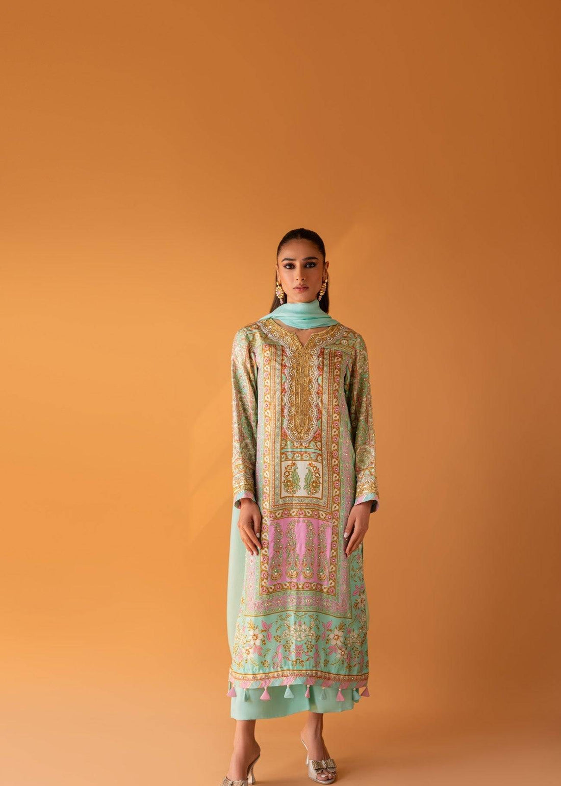 Sammy K | Taara Collection | GULAABI - Pakistani Designer Dress - by Sammy K | Type: Formal - 100% Original at Saira Sultan