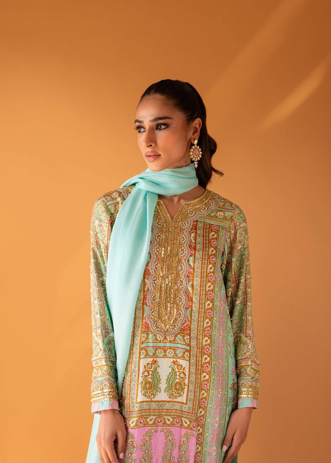 Sammy K | Taara Collection | GULAABI - Pakistani Designer Dress - by Sammy K | Type: Formal - 100% Original at Saira Sultan