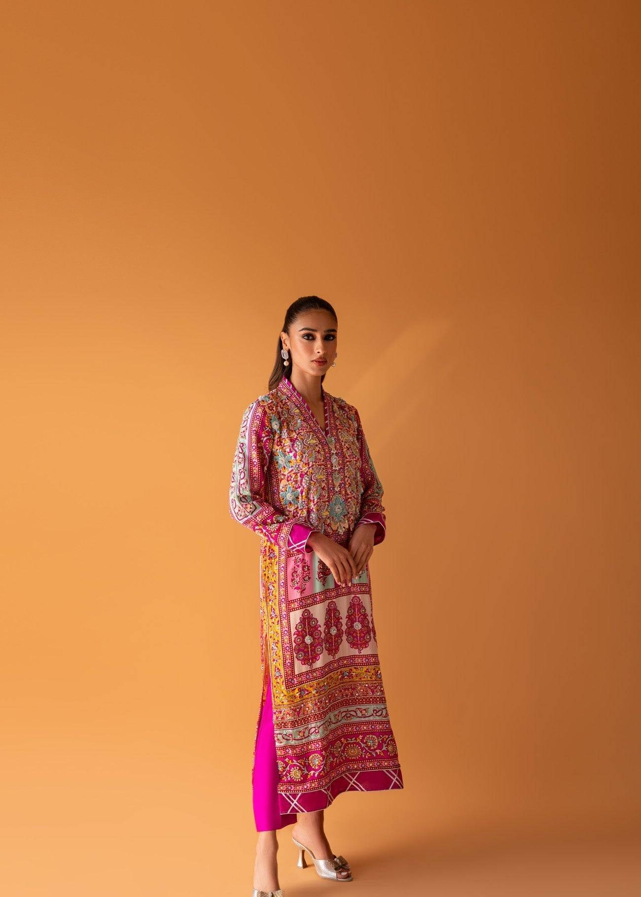 Sammy K | Taara Collection | KAFIYA - Pakistani Designer Dress - by Sammy K | Type: Formal - 100% Original at Saira Sultan