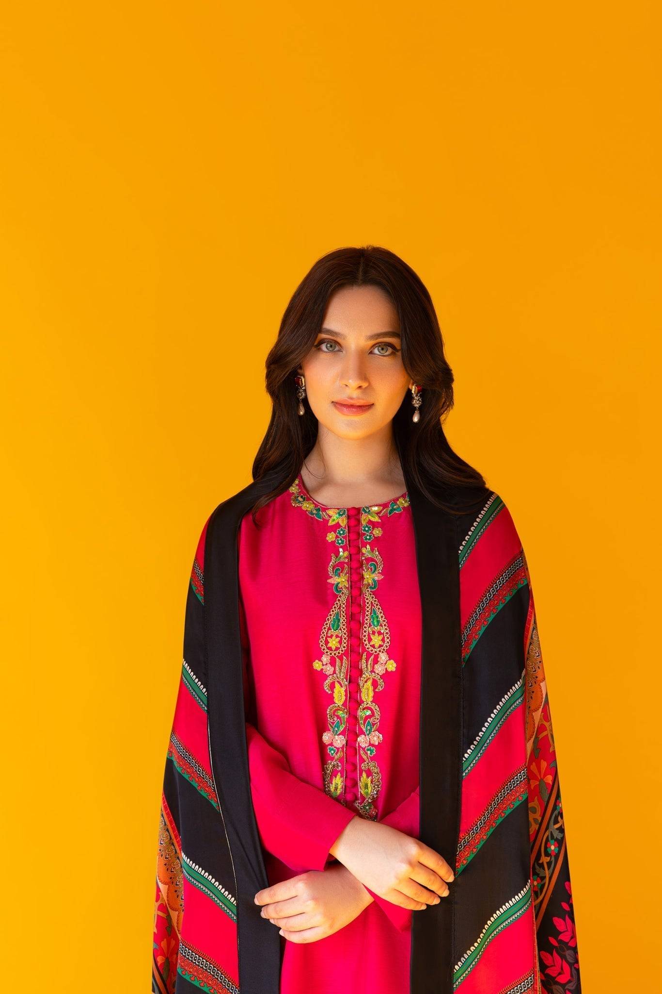 Sammy K | Satrangi Eid Edit | ZINNIA - Pakistani Designer Dress - by Sammy K | Type: Formal - 100% Original at Saira Sultan