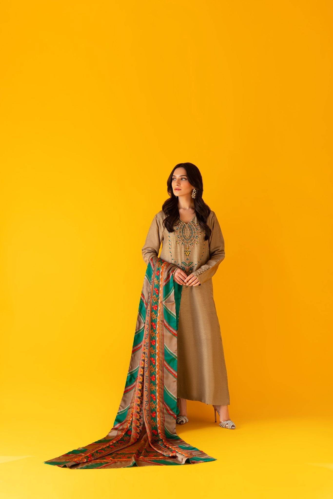 Sammy K | Satrangi Eid Edit | SAAGAR - Pakistani Designer Dress - by Sammy K | Type: Formal - 100% Original at Saira Sultan