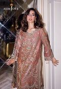Asim Jofa | Festive Collection 25 | AJFF-08 M Peach Chiffon