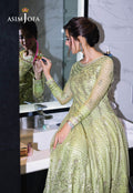 Asim Jofa | Festive Collection 25 | AJFF-04 M Mint Green Net
