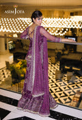 Asim Jofa | Festive Collection 25 | AJFF-01 S Pinkish Purple Net