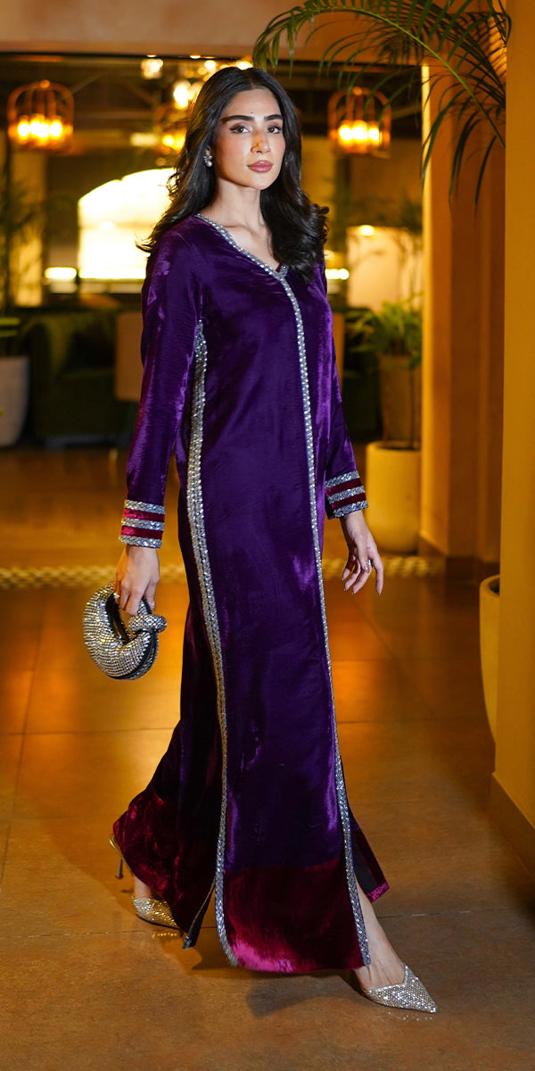 Erum Khan | Velvet Wisper | Plum Royale XS Plum Velvet