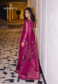 Asim Jofa | Festive Collection 25 | AJFF-10 S Hot Pink Net