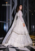 Asim Jofa | Festive Collection 25 | AJFF-09 S Ivory Net