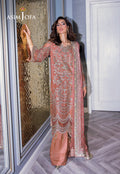 Asim Jofa | Festive Collection 25 | AJFF-08 XS Peach Chiffon