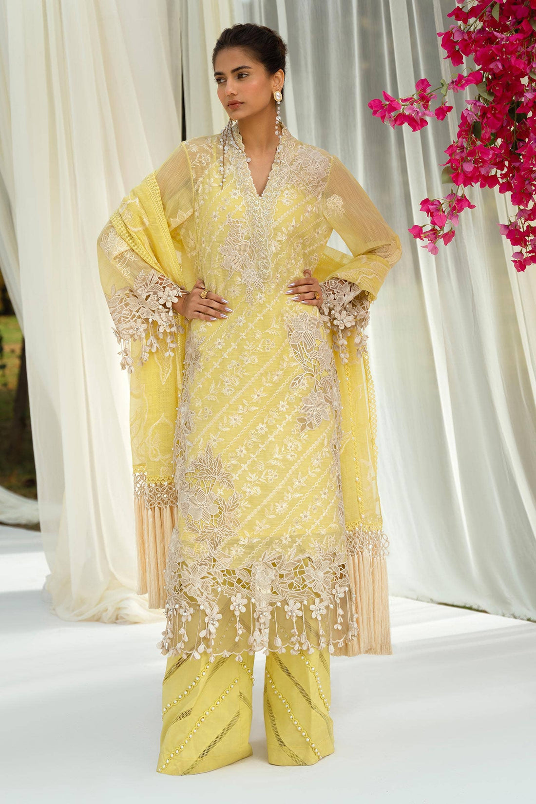 Sana Safinaz | Luxury Collection 24 | L241-010A-3CV - Pakistani Designer Dress - by Sana Safinaz | Type: Luxury - 100% Original at Saira Sultan