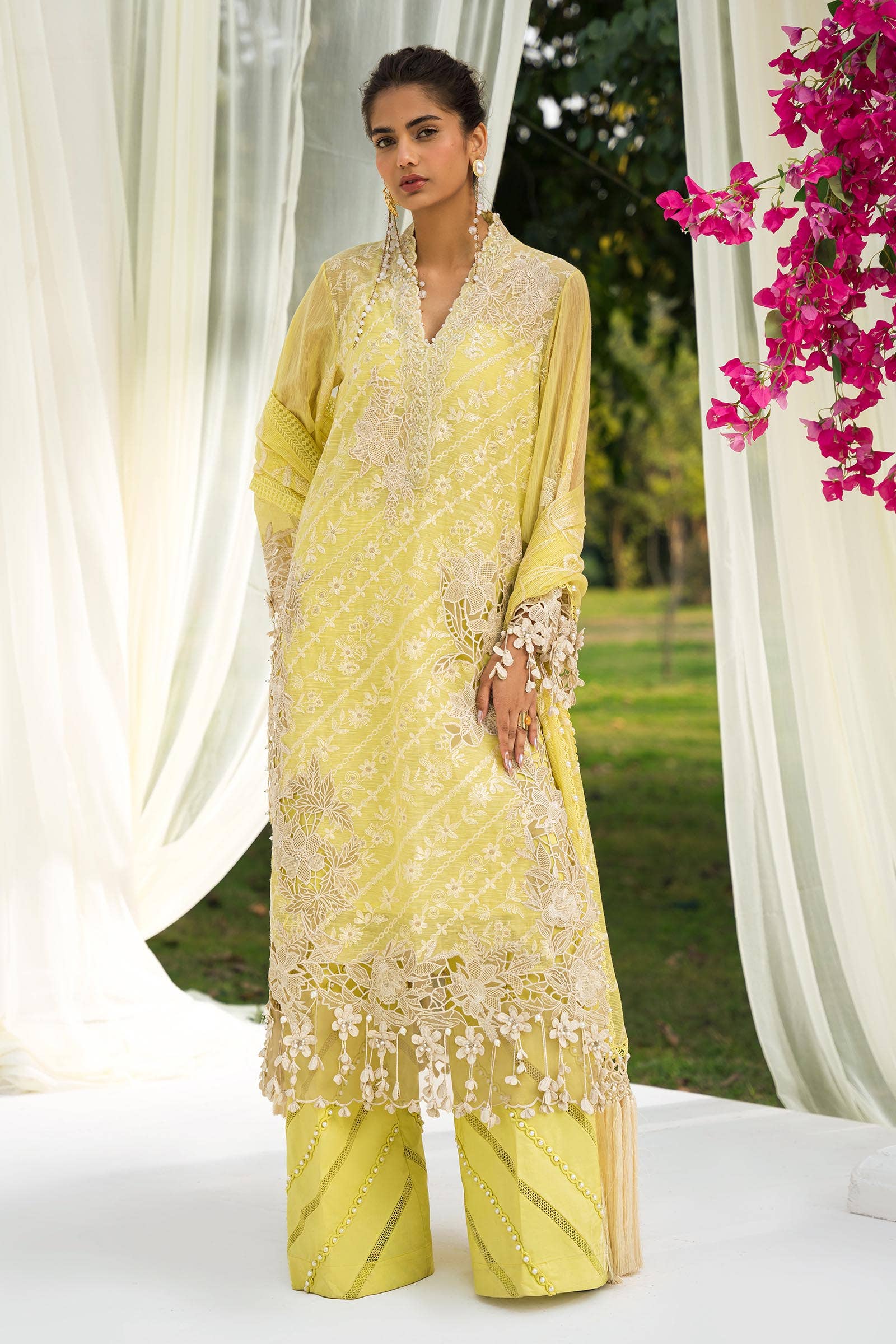 Sana Safinaz | Luxury Collection 24 | L241-010A-3CV - Pakistani Designer Dress - by Sana Safinaz | Type: Luxury - 100% Original at Saira Sultan