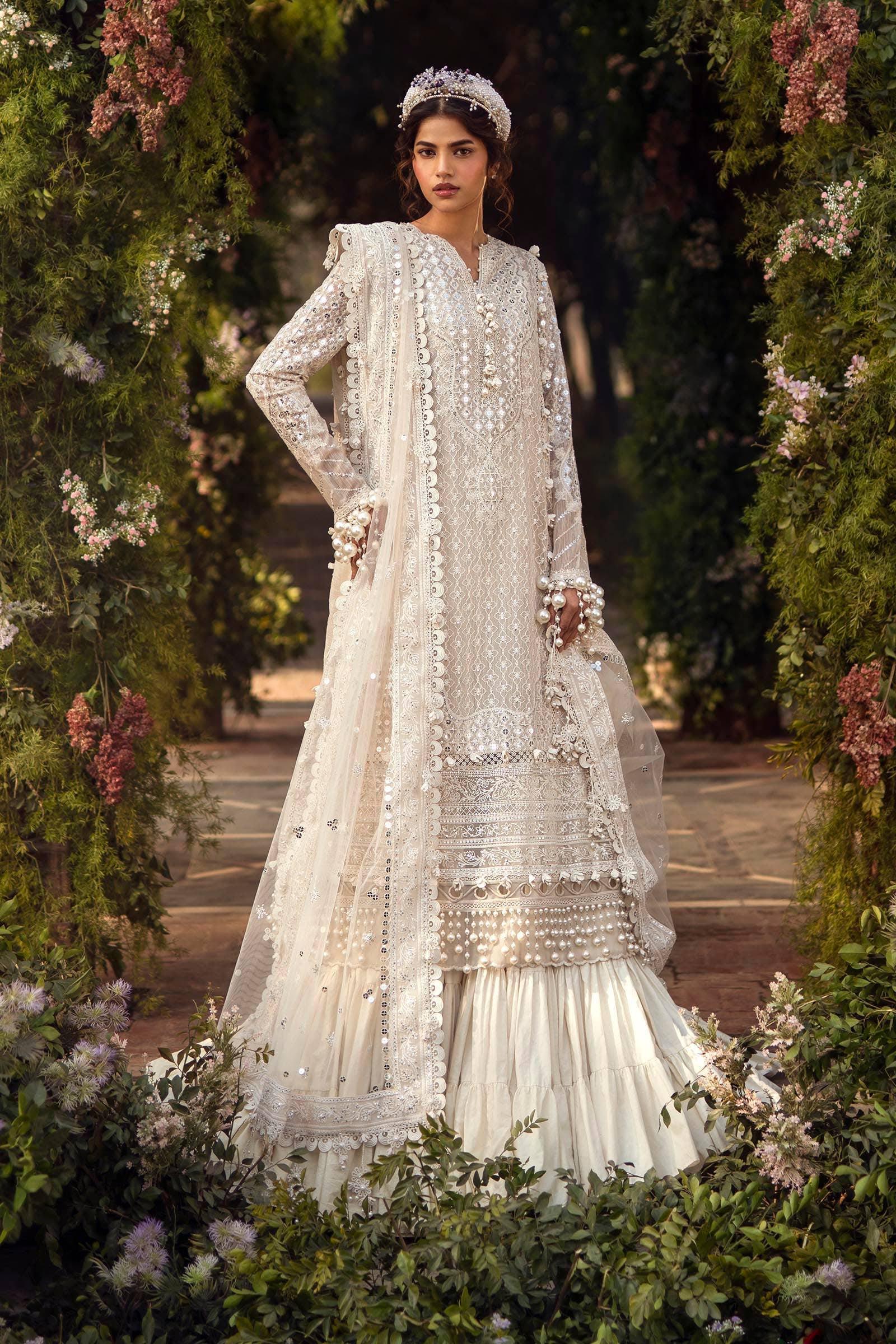 Sana Safinaz | Luxury Collection 24 | L241-002A-3CT - Pakistani Designer Dress - by Sana Safinaz | Type: Luxury - 100% Original at Saira Sultan