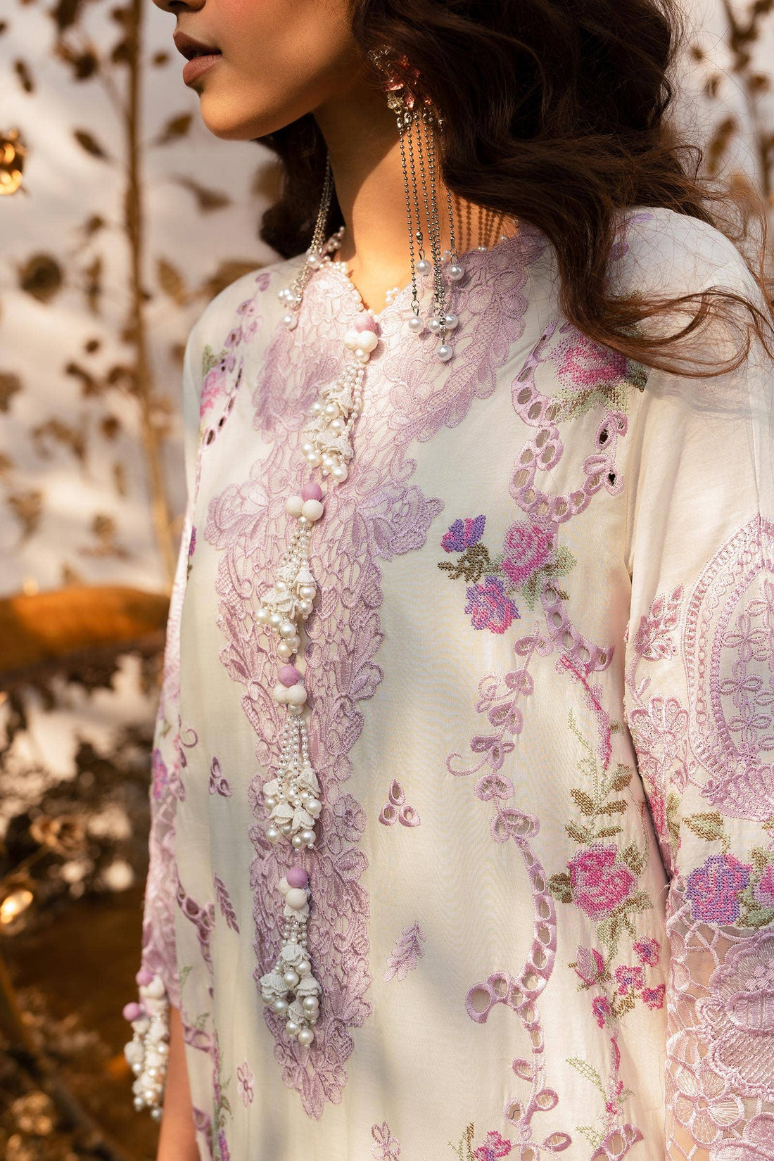 Sana Safinaz | Luxury Collection 24 | L241-004B-3CV - Pakistani Designer Dress - by Sana Safinaz | Type: Luxury - 100% Original at Saira Sultan